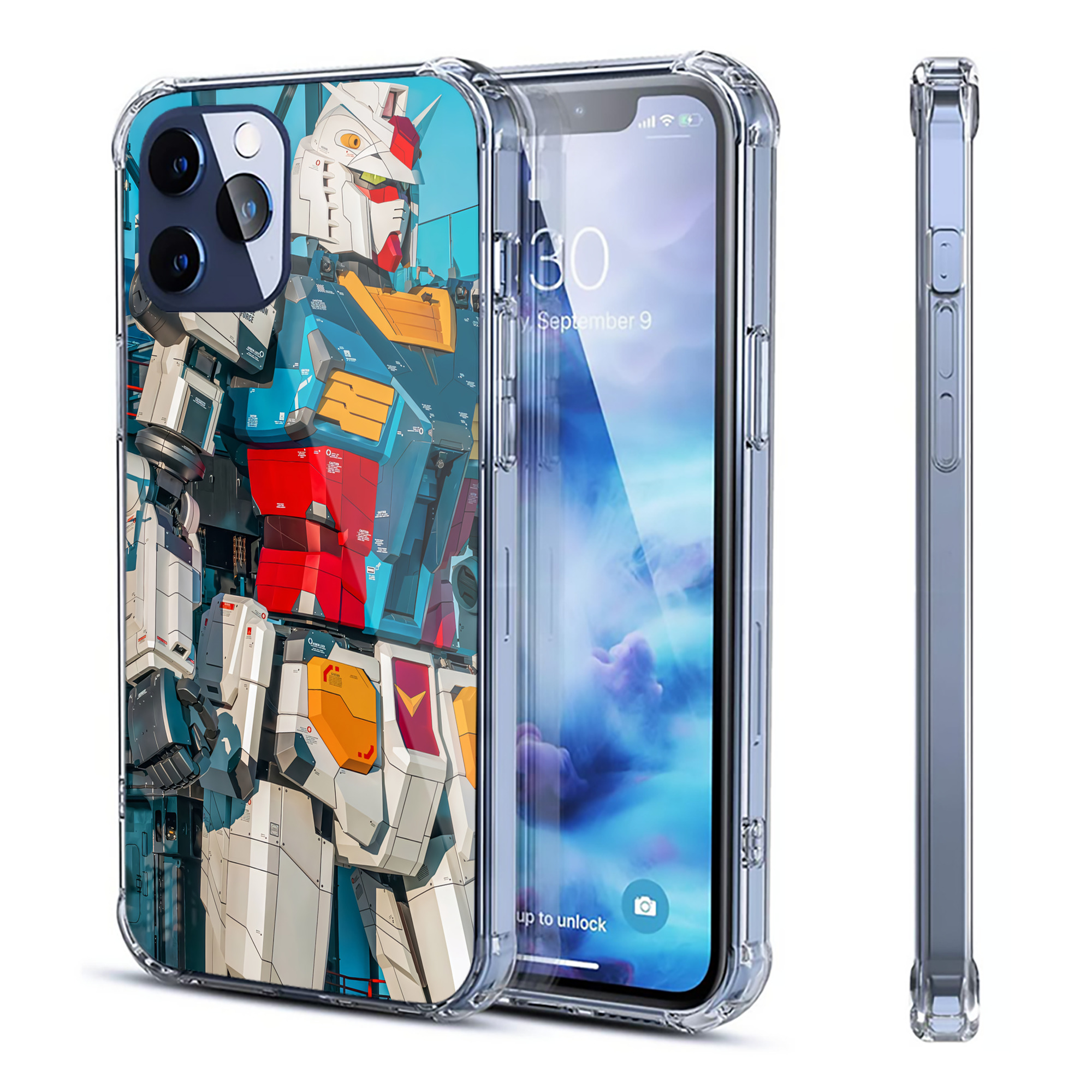 （画像用） Transformers トランスフォーマー 【iPhone 12シリーズ対応】透明スマホケース（クリアソフトケース）
